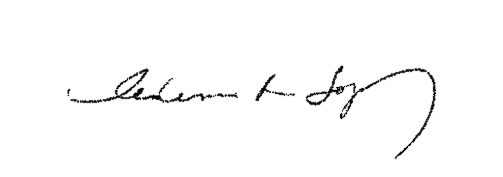 Chairman Signature